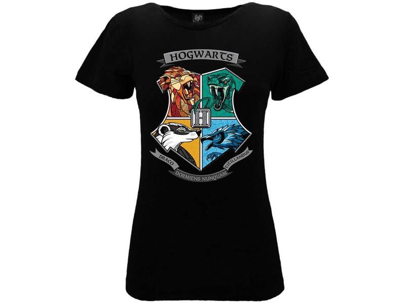 T-Shirt Harry Potter Lady Quattro Casate