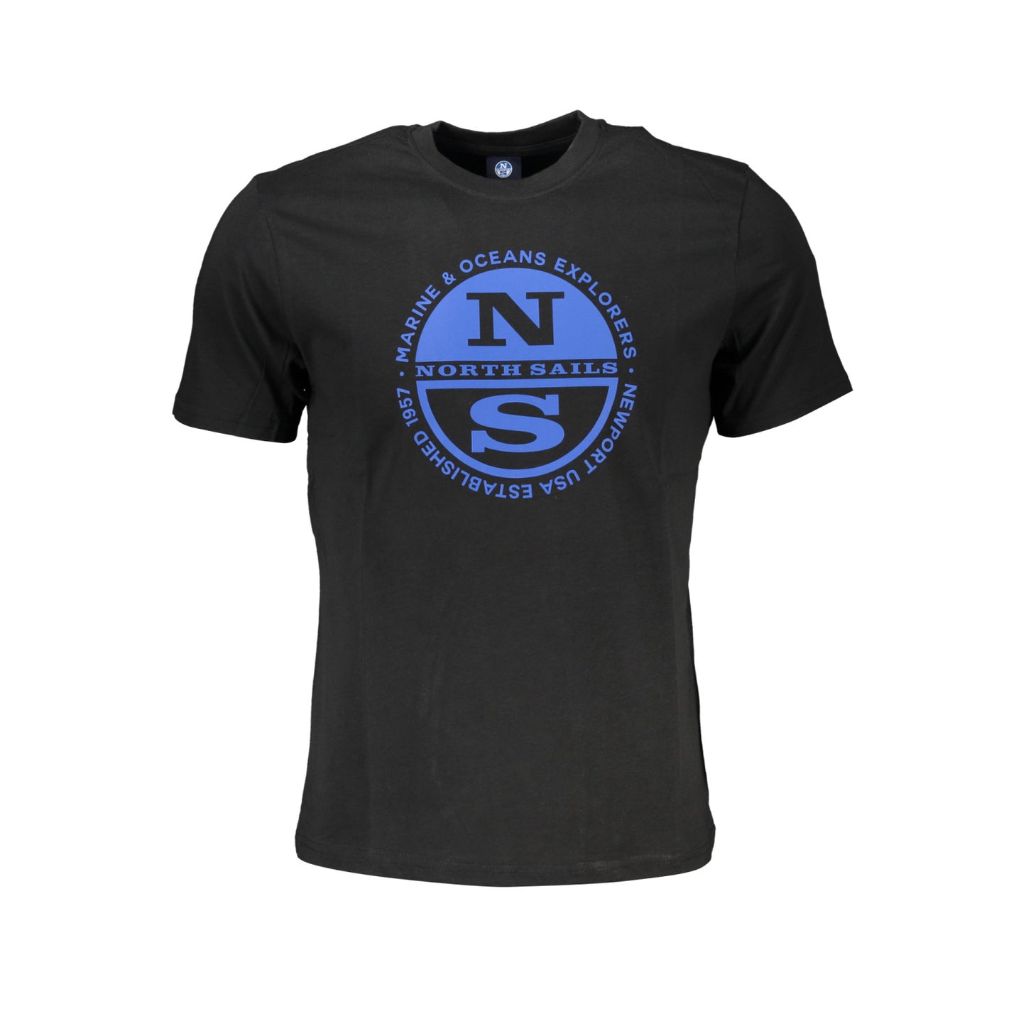 T-Shirt 902832 North Sails Nera Logo Oceans
