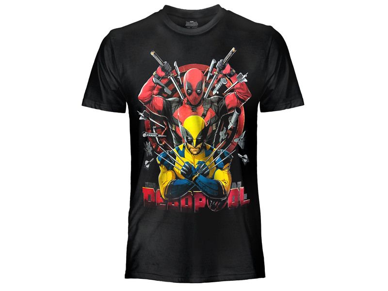 T-Shirt Deadpool Nera