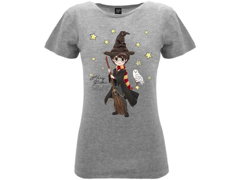 T-Shirt Harry Potter Lady Grey