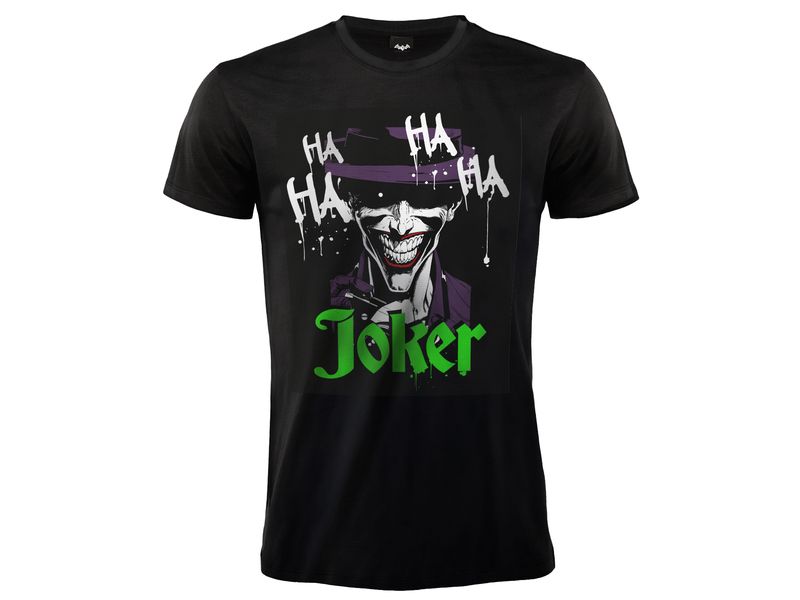 T-Shirt Dc Comics Joker Risata