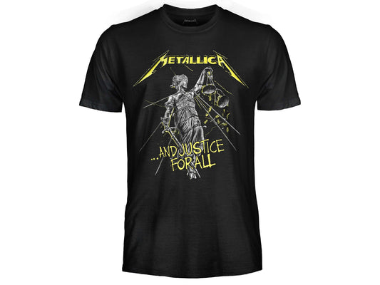 T-Shirt Metallica And Justice for All