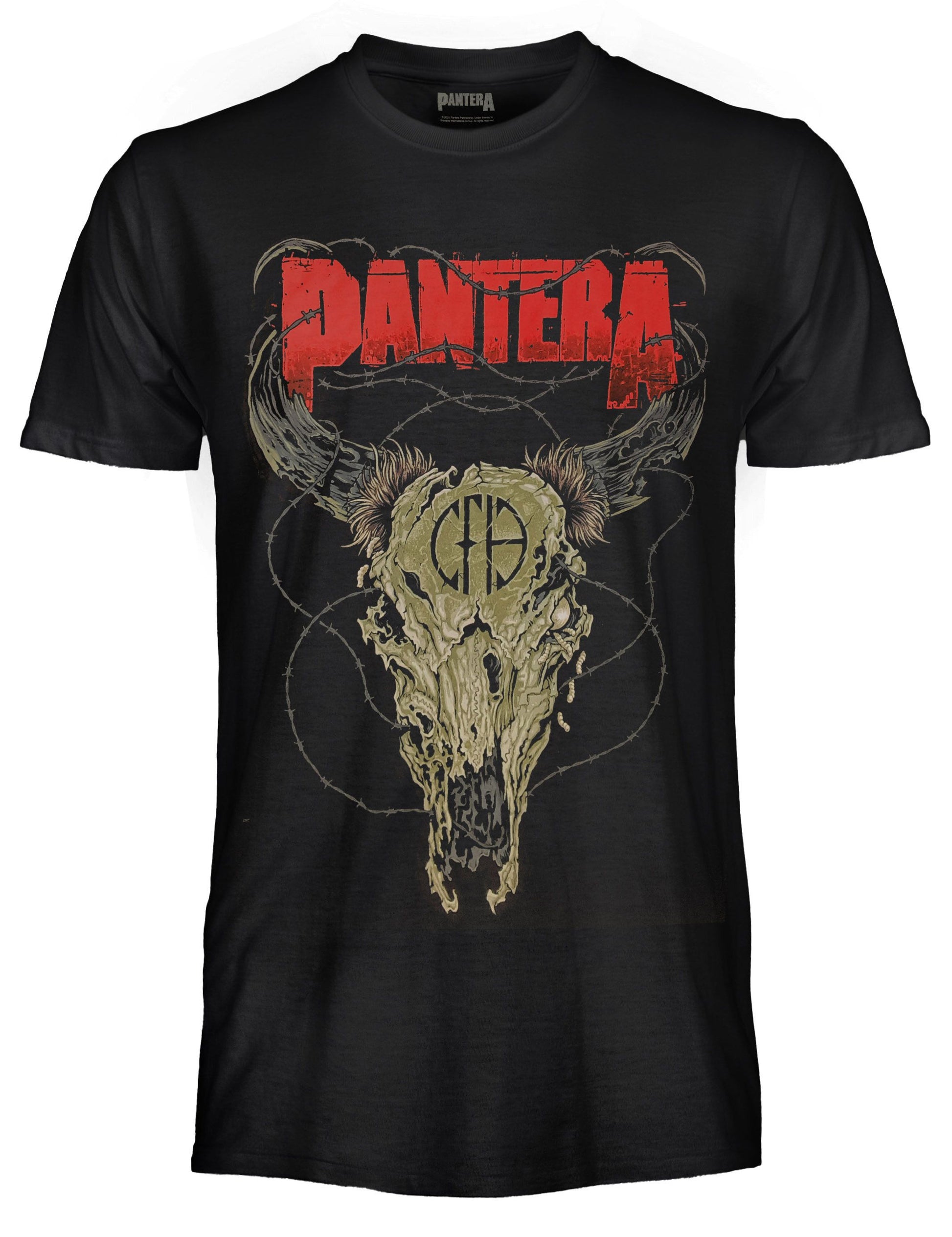 T-Shirt Pantera Steer Skull
