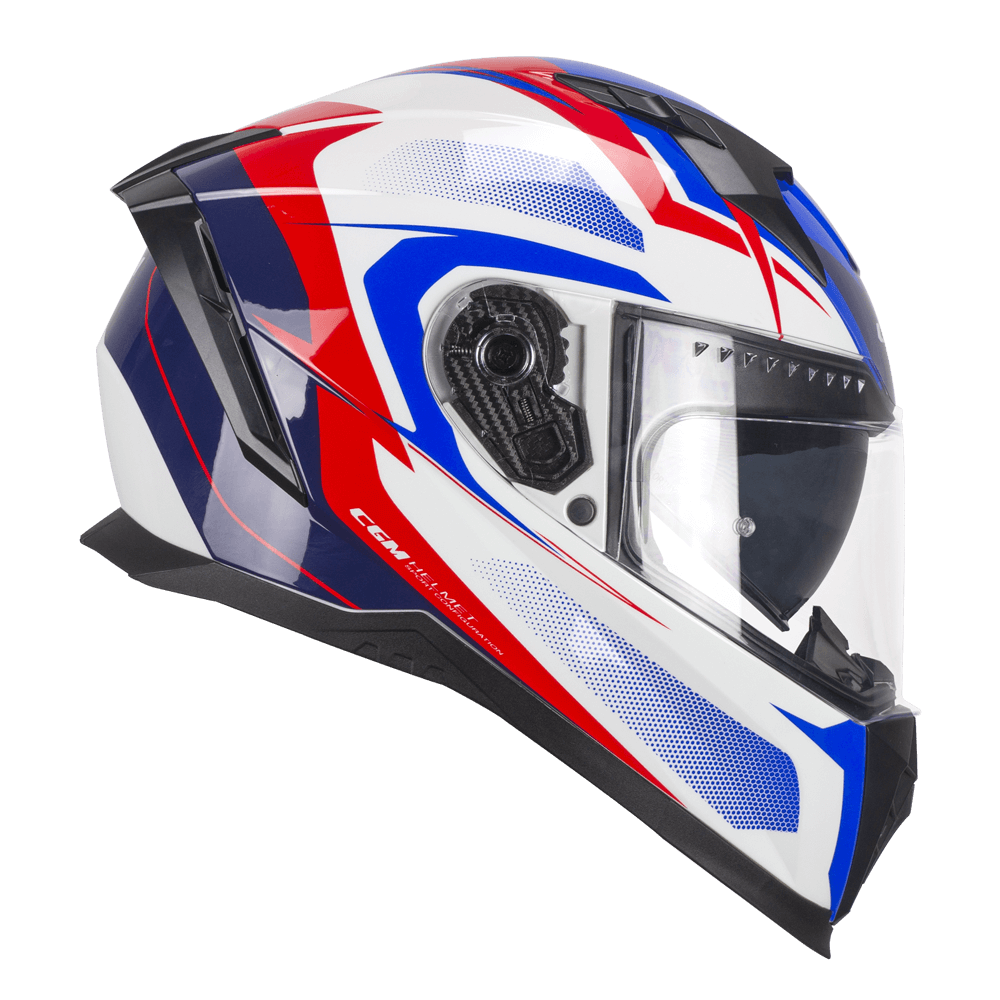 Casco Integrale Blast Bianco/Blu