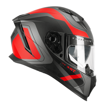 Casco Integrale Blast Antracite/rosso Opaco