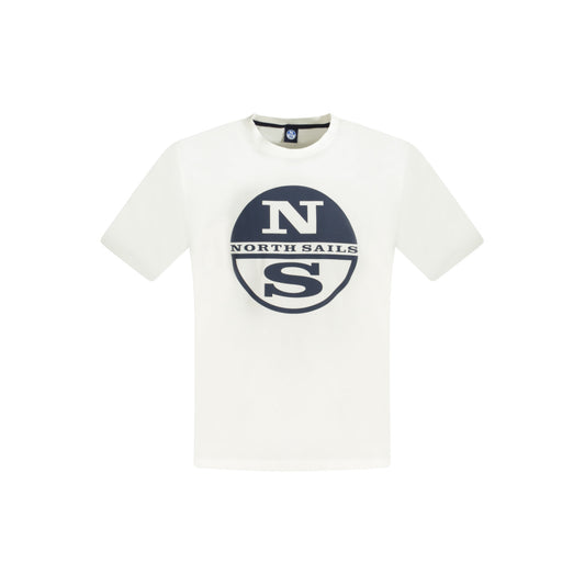 T-Shirt 996017 North Sails Bianca Logo