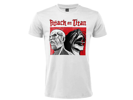 T-Shirt Ufficiali Attack on Titan White 1