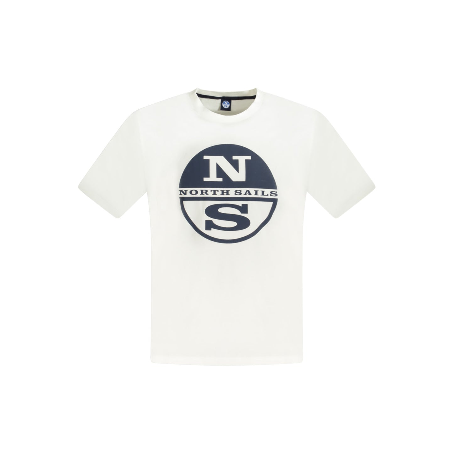 T-Shirt North Sails Bianca Logo Grande