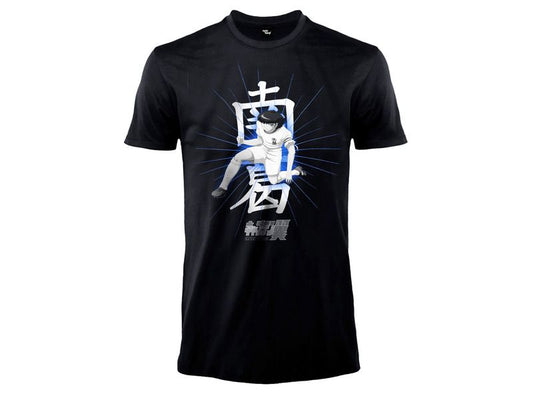 T-Shirt Ufficiali Captain Tsubasa Holly & Benji Nera