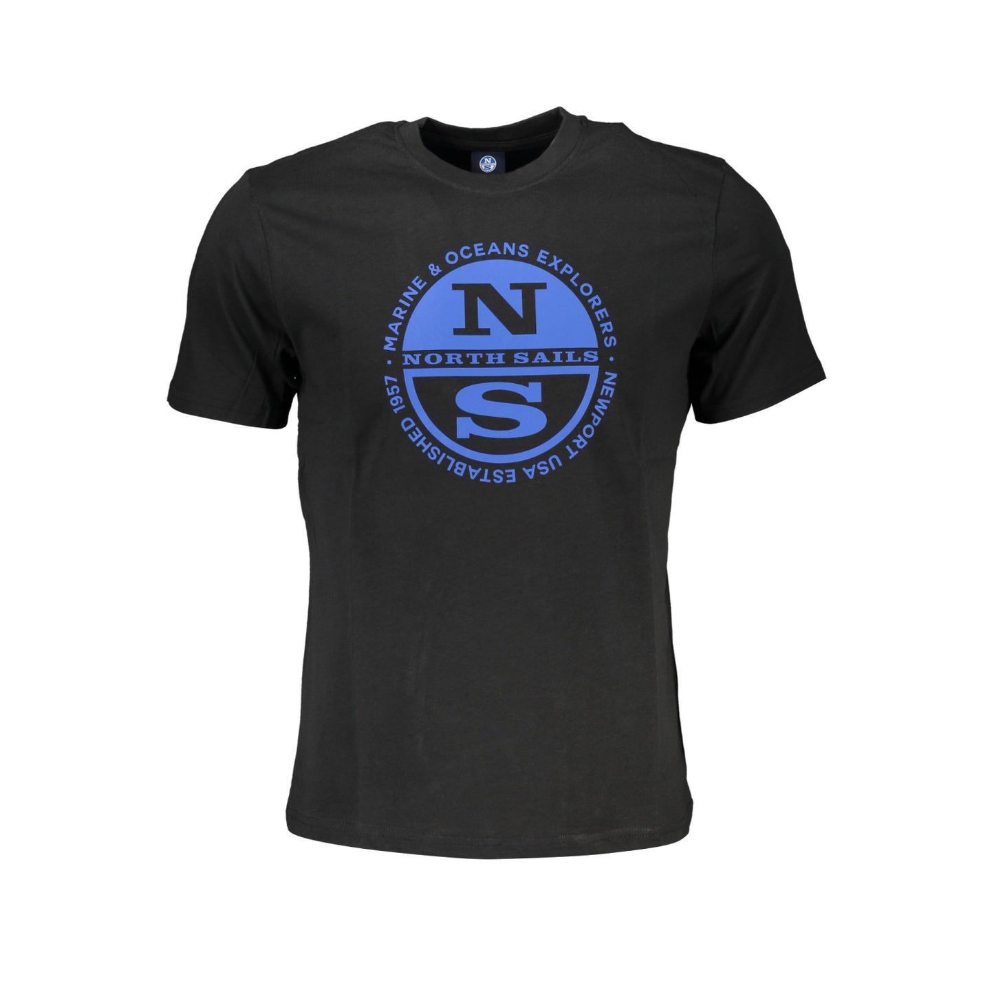 T-Shirt North Sails Nera Logo Oceans