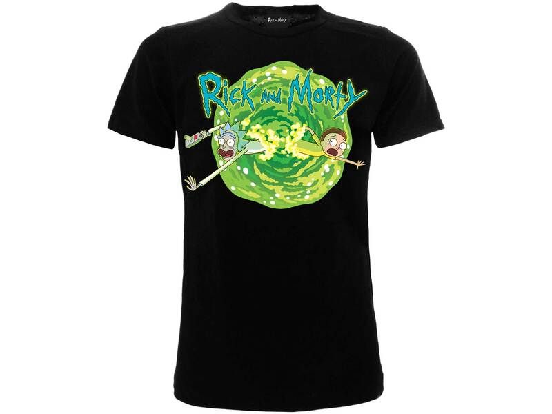 T-Shirt Ufficiali Rick & Morty Vortice