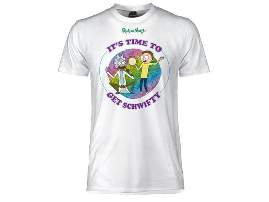 T-Shirt Ufficiali Rick & Morty It's Time