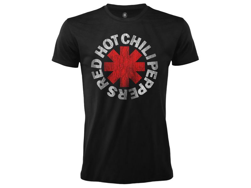 Camiseta con logo de Red Hot Chilly Peppers