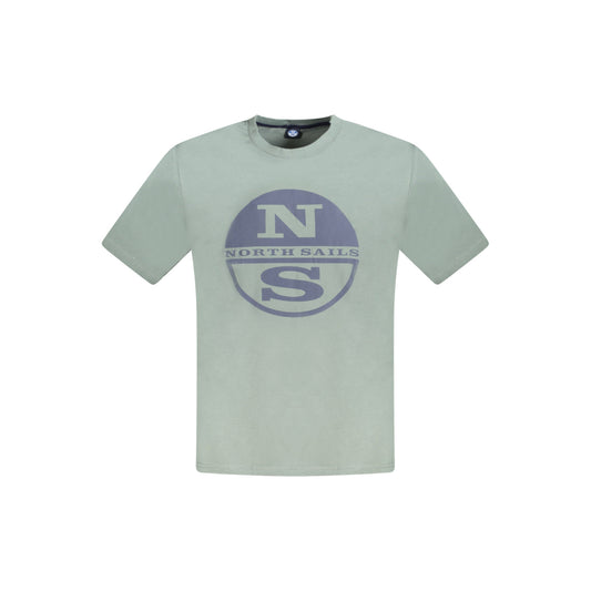 T-Shirt North Sails Verde Logo