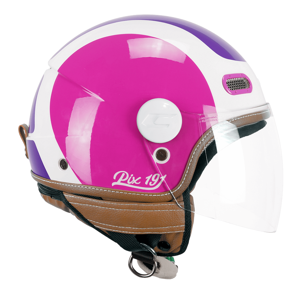 Casco CGM 191 Pix Vintage Visiera Lunga Colori Vari - Scorpion Chrome Store