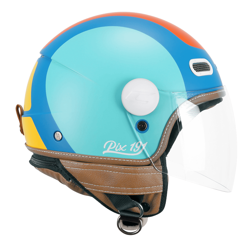 Casco CGM 191 Pix Vintage Visiera Lunga Colori Vari - Scorpion Chrome Store