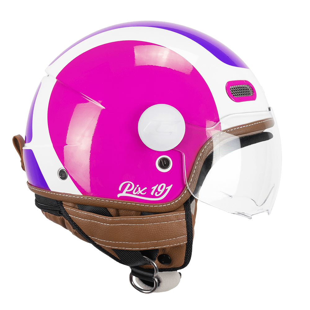 Casco CGM 191 Pix Vintage Visiera Sagomata Colori Vari - Scorpion Chrome Store