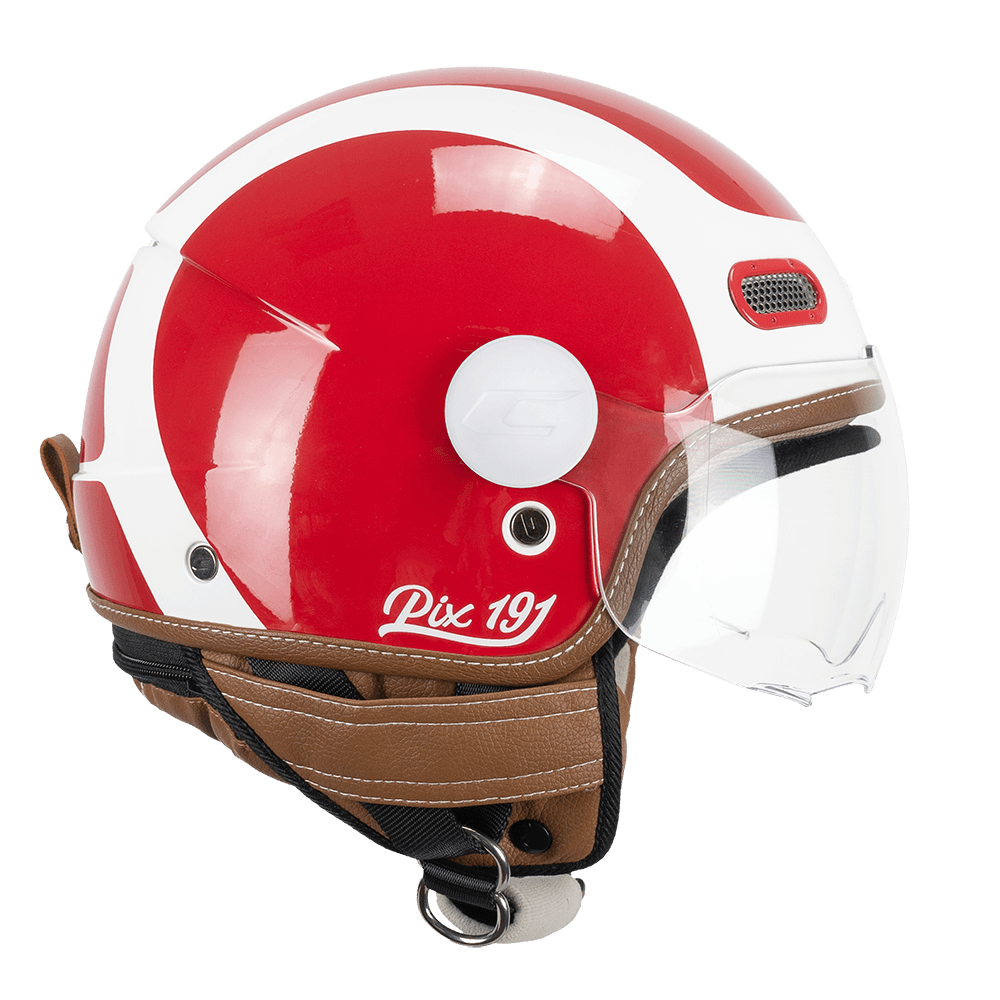Casco CGM 191 Pix Vintage Visiera Sagomata Colori Vari - Scorpion Chrome Store