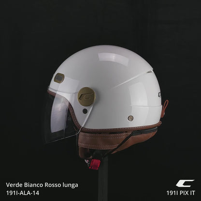 Casco CGM 191 Pix Vintage Visiera Lunga Colori Vari