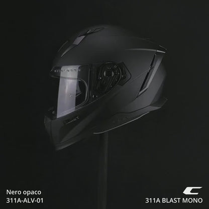 Casco Integrale Blast Nero Opaco