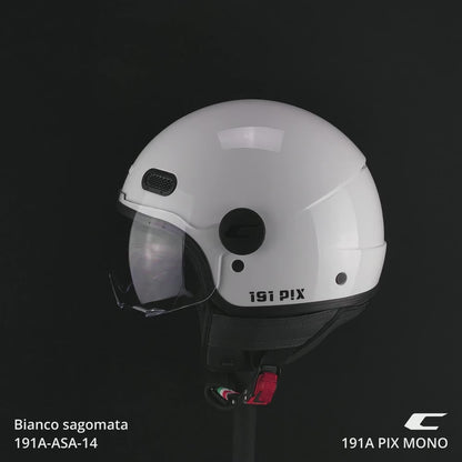 Casco CGM 167 Flo Mono Antracita Visera perfilada mate