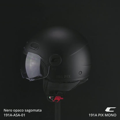 Casco CGM 167 Flo Mono Antracita Visera perfilada mate