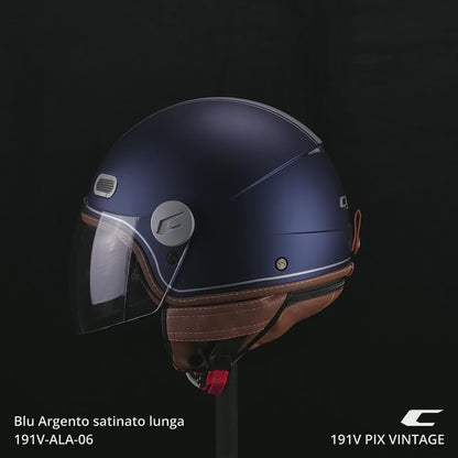 Casco CGM 191 Pix Vintage Visiera Lunga Colori Vari