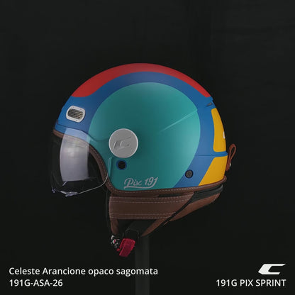 CGM 167 Flo Mono Helmet Anthracite Matt Shaped Visor