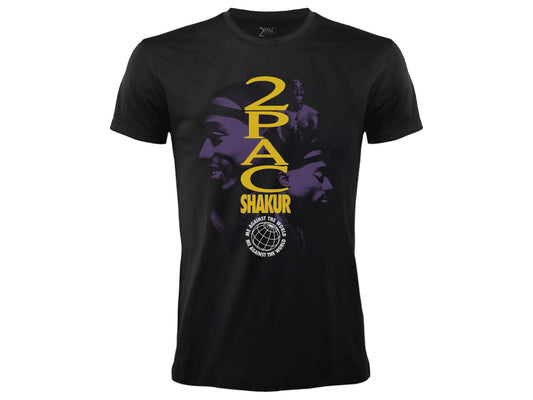 T-Shirt 2Pac Purple - Scorpion Chrome Store