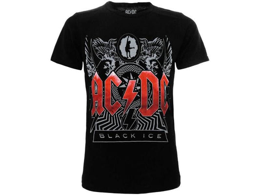 T-Shirt Ac - Dc Black Ice - Scorpion Chrome Store