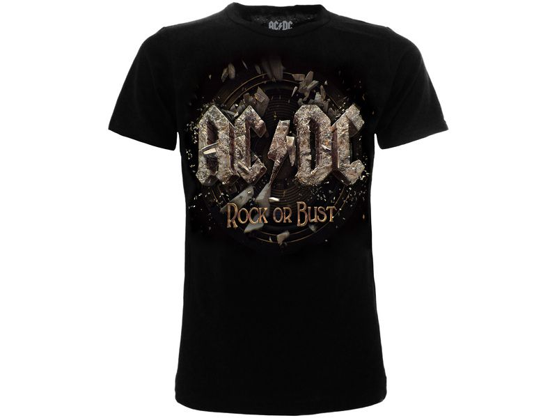 T-Shirt Ac - Dc Rock or Bust - Scorpion Chrome Store