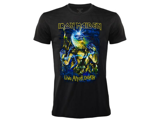 T-Shirt Iron Maiden Live after Death - Scorpion Chrome Store